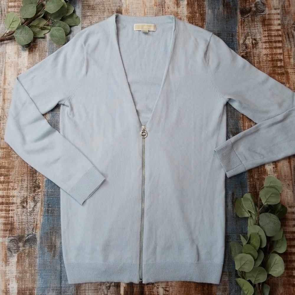 MICHAEL Michael Kors Zippered Cardigan